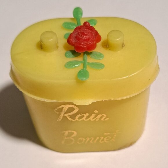 Accessories - Vintage rain bonnet with box